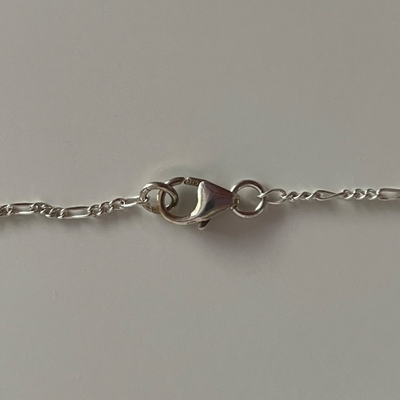 NWOT Dainty Moonstone and Sterling Silver Necklace - Picture 4 of 4